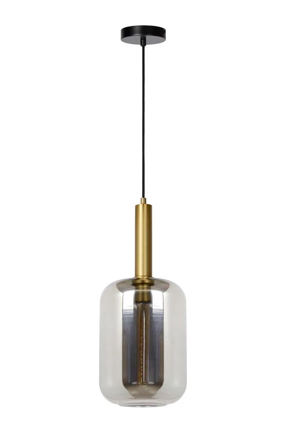 Lucide JOANET - Suspension - Ø 22 cm - 1xE27 - Fumé - éteint